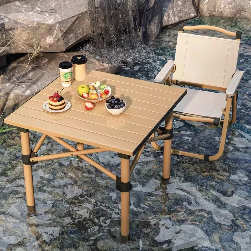 

Ultralight Backpacking Camping Table Adjustable Lightweight Camping Table Picnic Folding Klapptisch Camping Outdoor Furniture