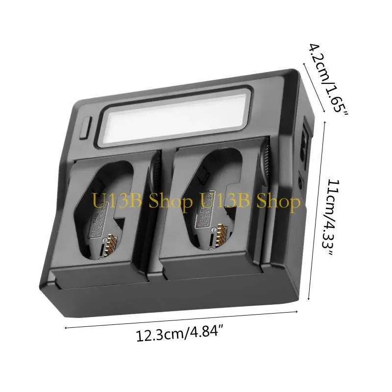U13BポータブルLP-E19 EUプラグEOSR3のデュアルバッテリー充電器1DX Markii1Dx2 1DX3
