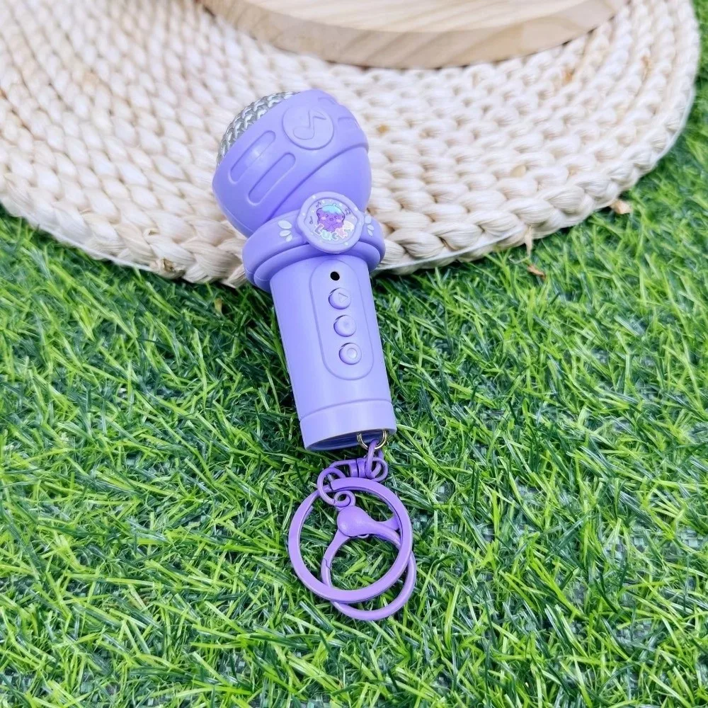 Multifunctional Recording Voice-Recording Microphone Keychain Portable Design Reusable Recording Voice Recorder Keyring