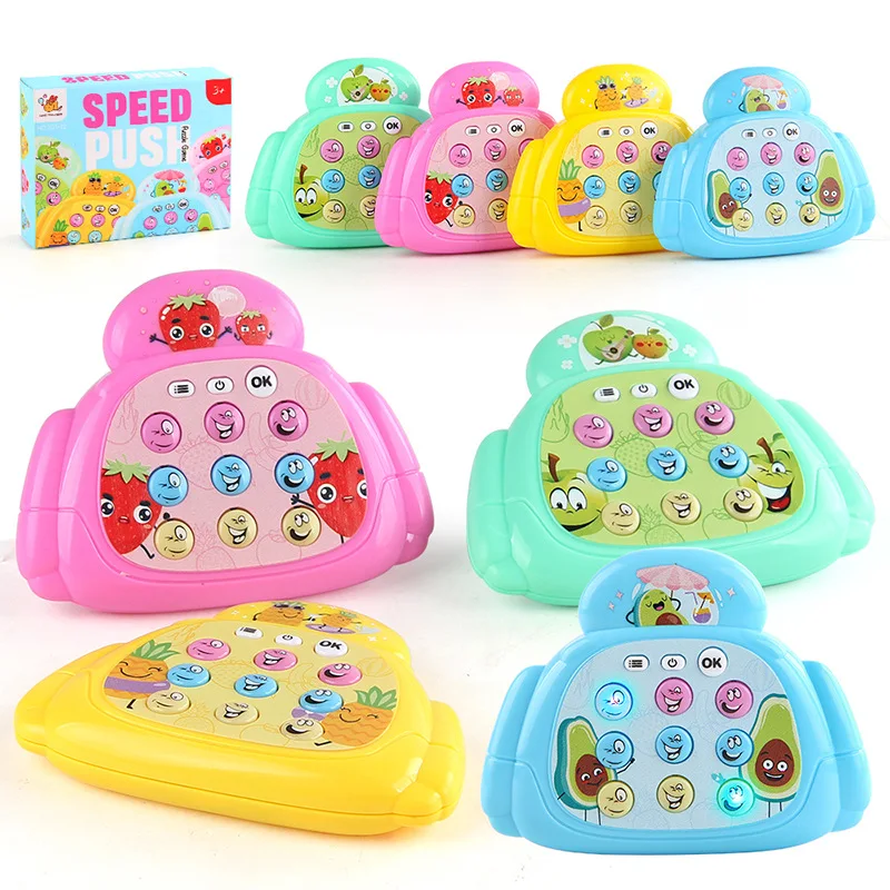 New Cartoon Cute Children's Electronic Game Toys Creative Gopher Toys Mini Handheld Game Machine Children's Stress Relief Toys