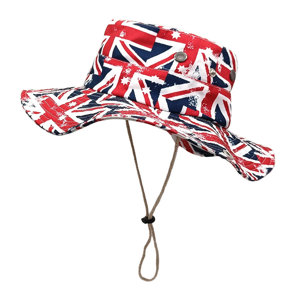 Niedlicher Gelber Enten-Cartoon Bucket Hat für Männer und Frauen - Sommer UV-Schutz Anglerhut mit Verstellbarem Kinnriemen, Retro 80er 90er S – Detail 9