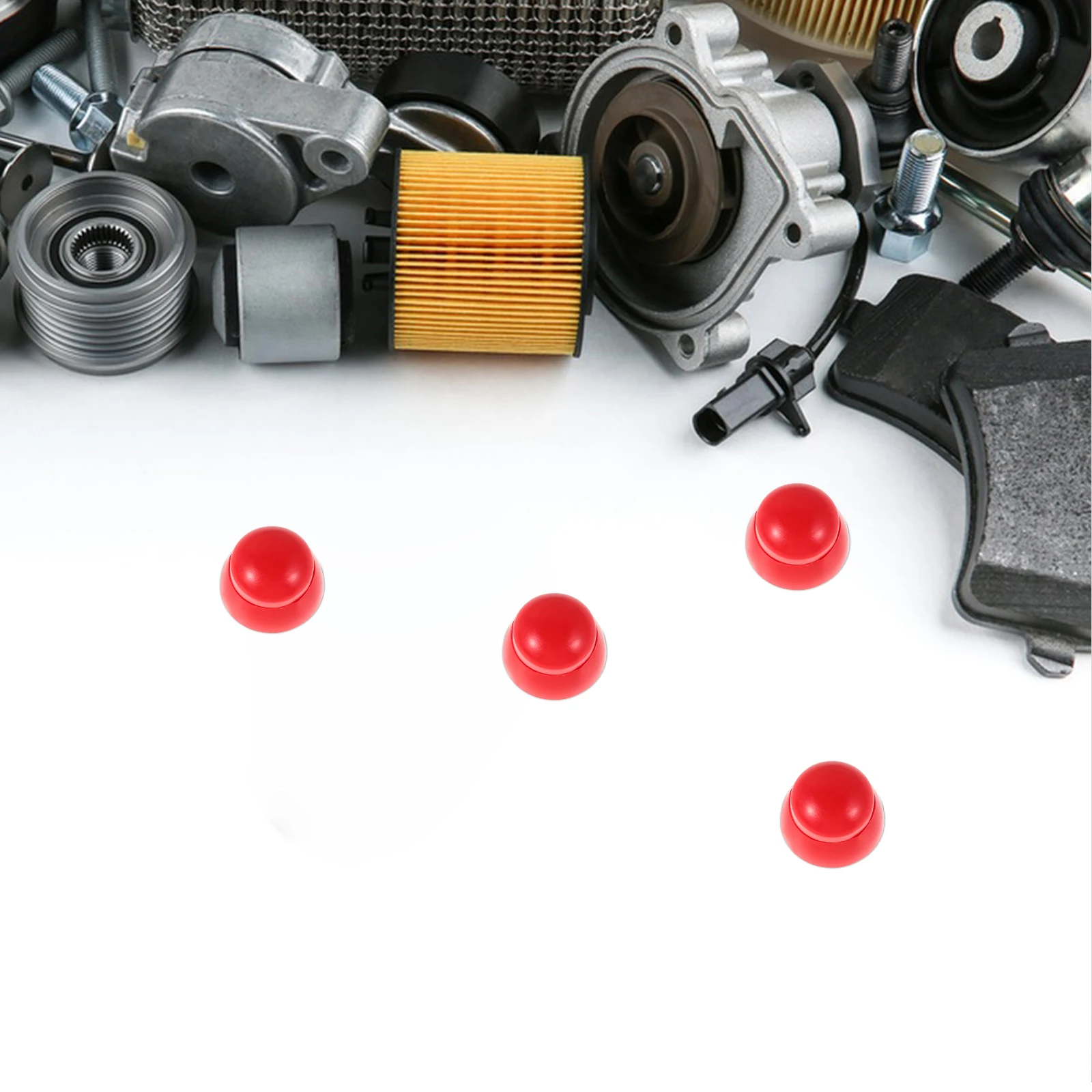 

10pcs Nut Caps Plastic Playground Equipment Parts Nut Protection Covers Reliable Material Bolt Protective Safe Playtime Outdoor