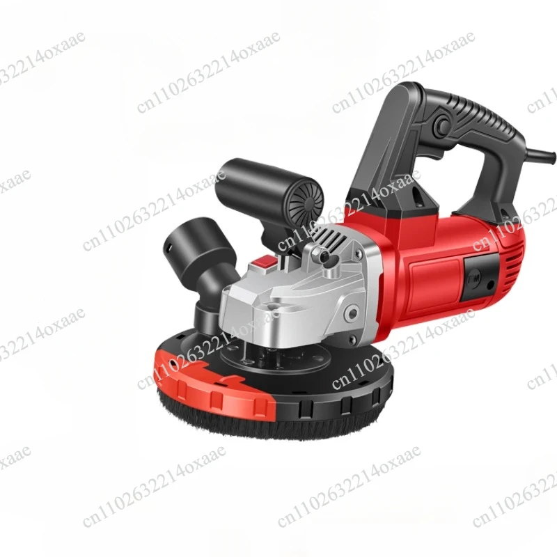 220V 4800rpm handheld electric grinder is used for cement epoxy ground grinding, wall polishing, metal blade, adjustable speed
