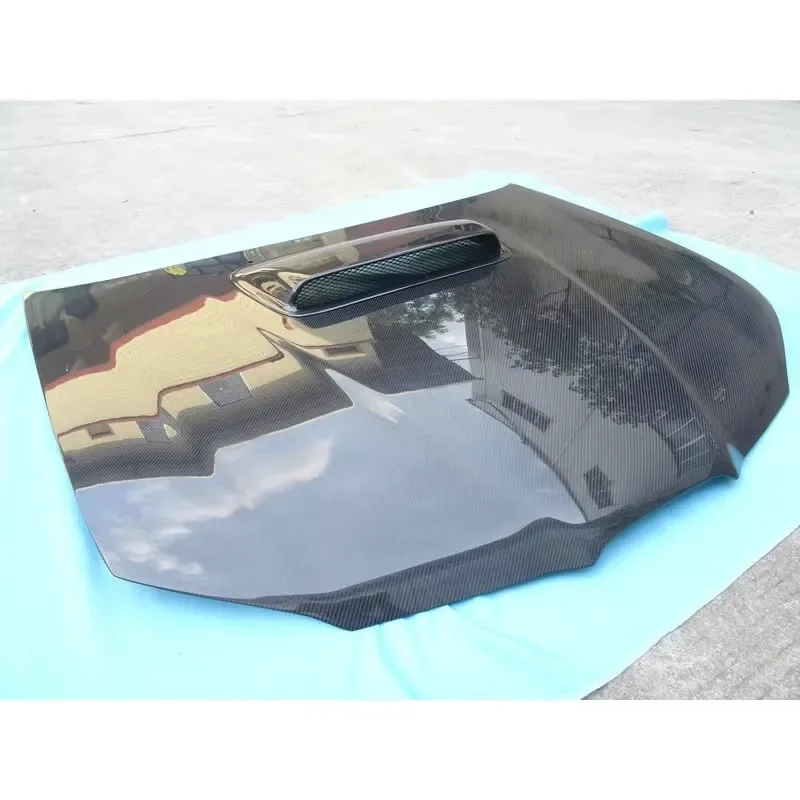 Carbon Fiber Engine Cover for Subaru Impreza 9th modified STI style Hood Convert Light Weight Bonnet Car Accessories