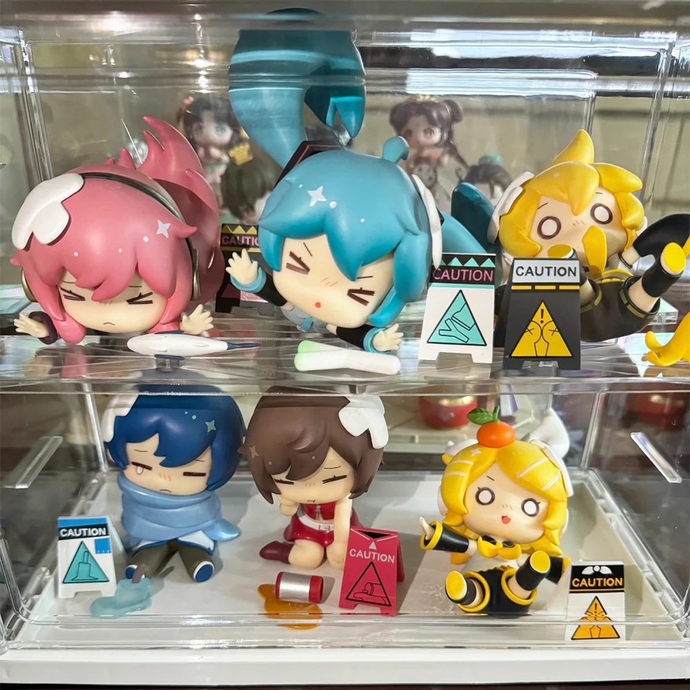 

Cute Hatsune Miku Falling Series Blind Box Model Toys Vocaloid Anime Figure Ornament Collection Surprise Box Girl Birthday Gift
