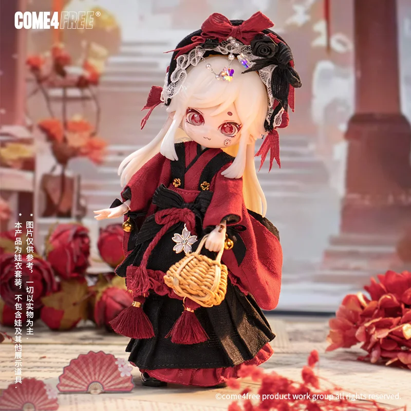 의류 및 디저트 시리즈만. 체리 무스 인형 옷 12 포인트 Ob11 인형 Bjd 스커트 인형 정품 재고 서프라이즈 선물