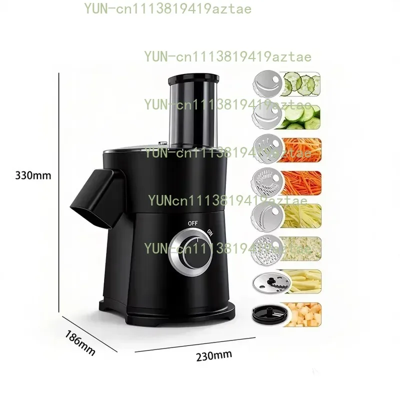 Electric Salad Maker Food Processor, One-button Operation Vegetable Cutter for Kitchen Use