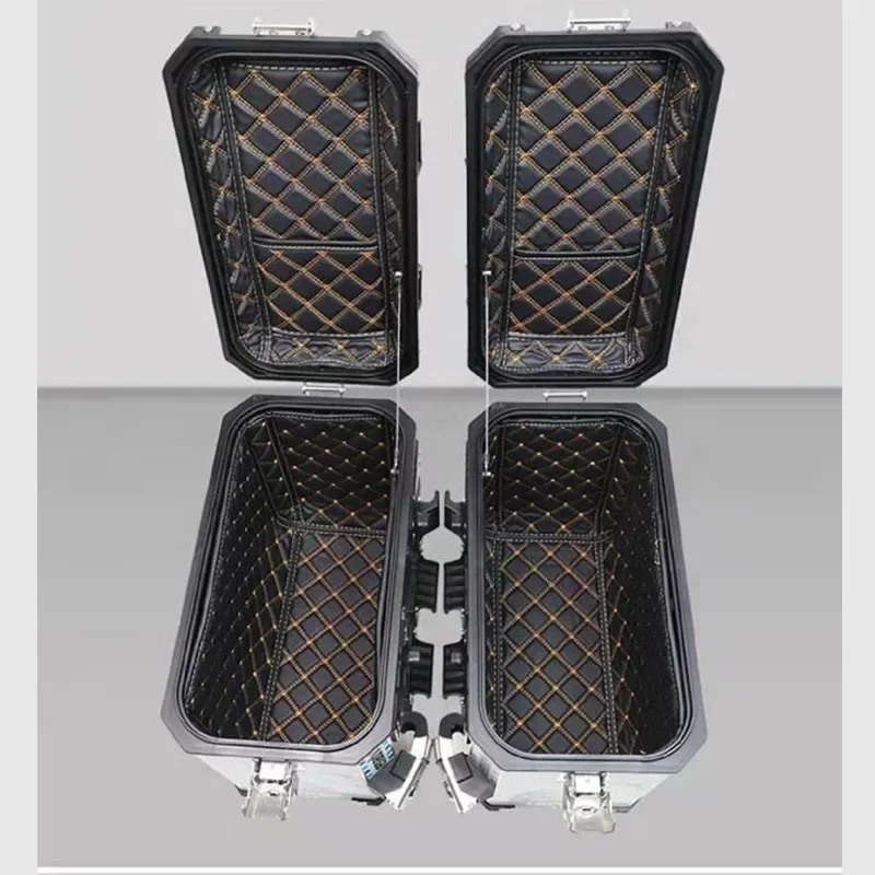 For 28L 36L 40L 43L 55L 65L Aluminum Alloy Trunk Case Liner Luggage Box Inner Container Tail Case PU Leather Lining Bag