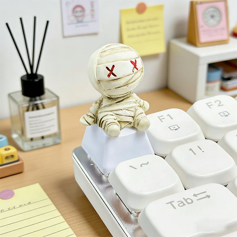 Keyboard Keys For Mechanical Keyboard Caps Accessories Kawaii Anime Cherry Mx Esc Custom Artisan Diy Three-Dimensional Keycaps