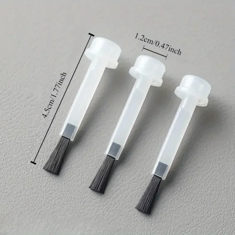 25pcs Disposable Nail Polish Brush Nail Polish Bottle Replacement Head Brushes Acrylic Powder Applicators Manicure Tools