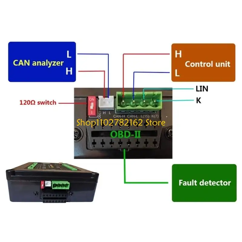 

547B Automobile Injector Ignition Coil Simulation Testing Instrument For Injection Mechanisms