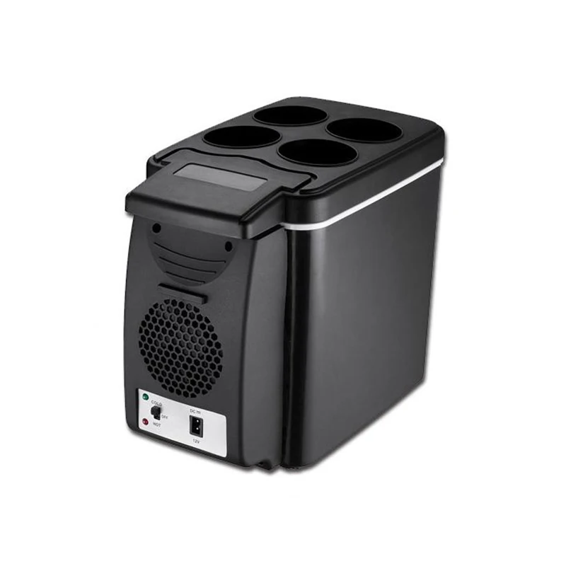 6L Household Refrigerator Fridge Icebox Luxury Heating and Cooling Refrigerator Freezer Refrigerator 12V BLD-068