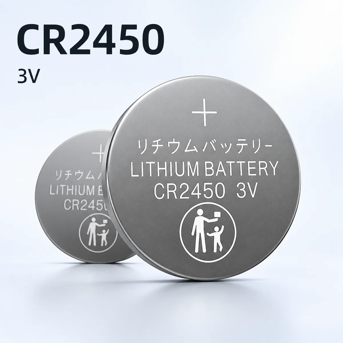 2-10PCS CR2450 3V 600mAh Lithium Coin Cell Battery for Watch KCR2450 5029LC LM2450 DL2450 ECR2450 BR2450