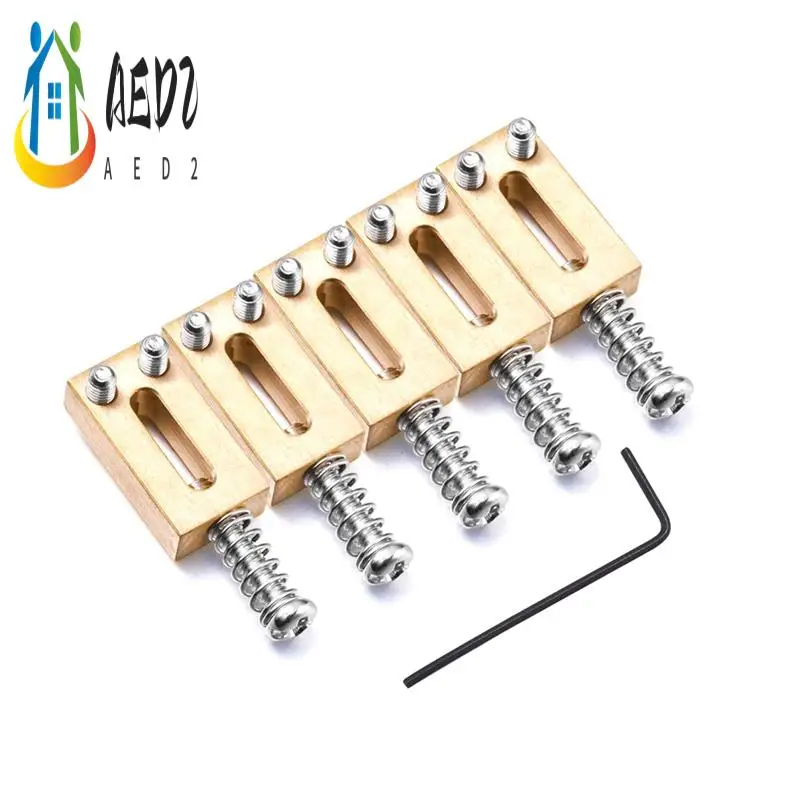 

AED2-6 шт. электрогитара Single Shake Tremolo Bridge Струнный код, нижняя струна для нажатия струны Код для Fender