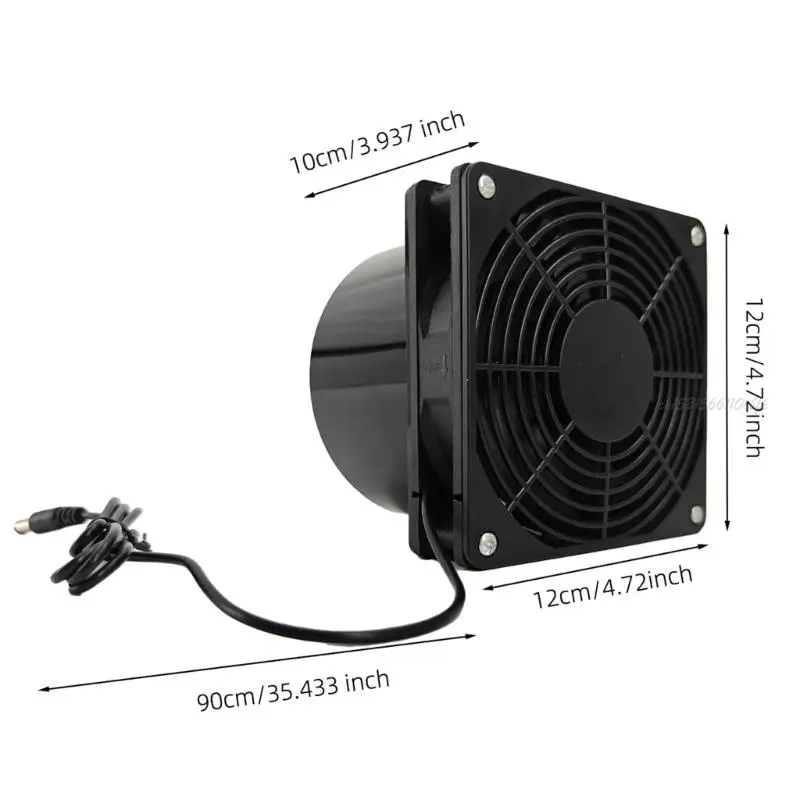 27RB مروحة شمسية مجموعة مروحة العادم الشمسي 5W Solar Drivens مروحة التهوية لدجاج الدجاج البيوتور وبيوت الحيوانات الأليفة