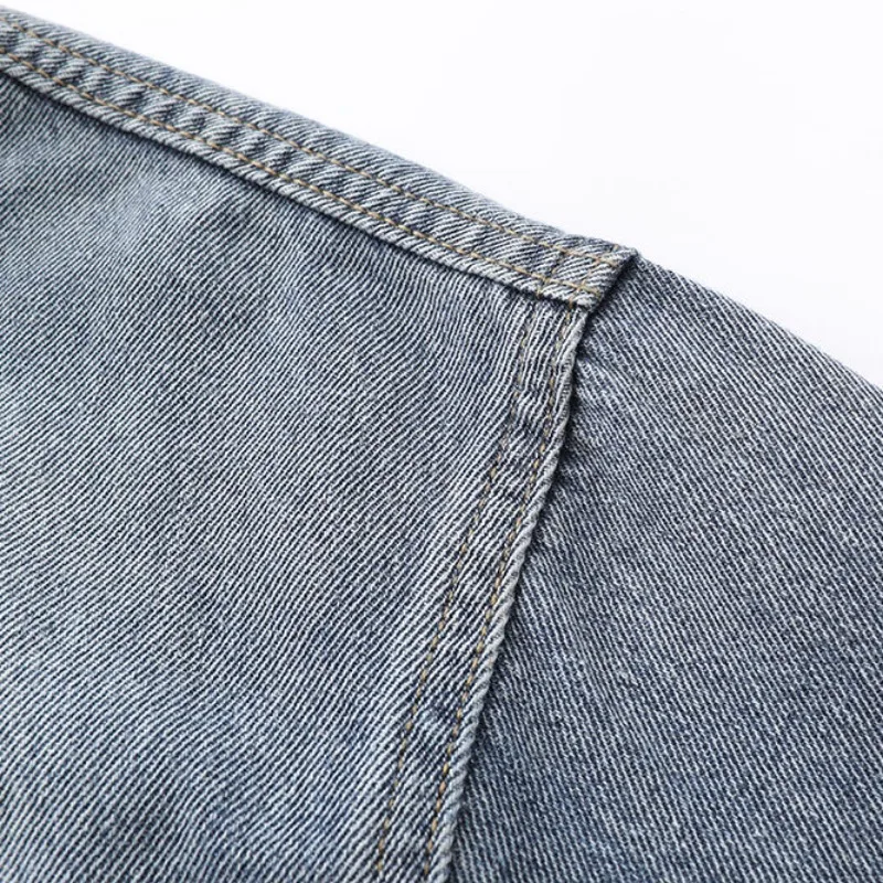 Giacca di jeans primavera autunno alla moda retrò da donna nuove top alla moda versatili e larghi