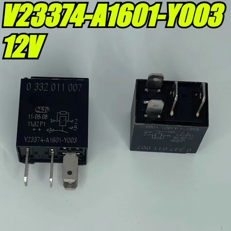 （Brand New Original）1pcs/lot 100% original genuine relay:V23374-A1601-Y003 12V 4pins 0332011007 Automotive relay