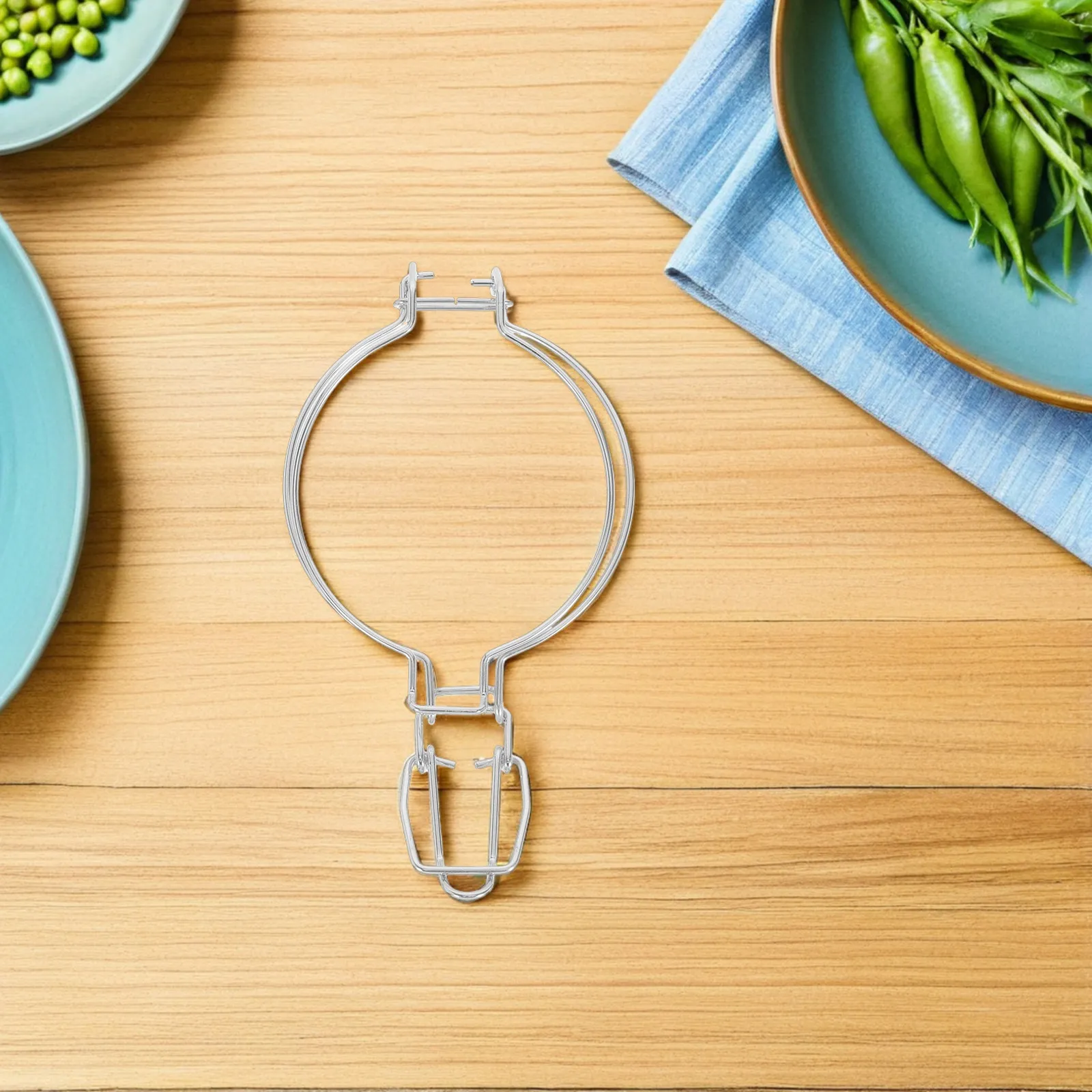 Food Storage In Stainless Steel - 6Pcs Stainless Steel Glass Jar Sealing
