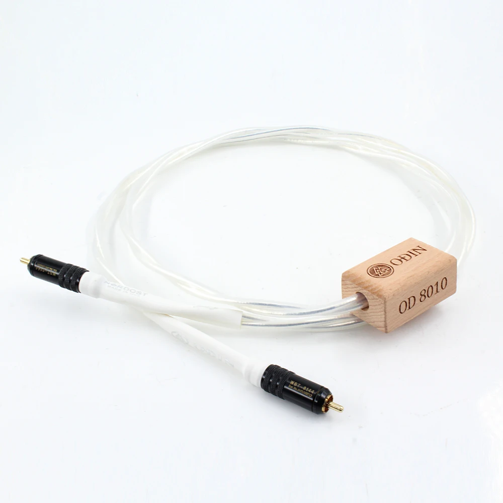 Nordost  Odin  Reference 75Ohm Digital Coaxial Audio cable with gold plated RCA plug cable digital audio cable rca digital cable