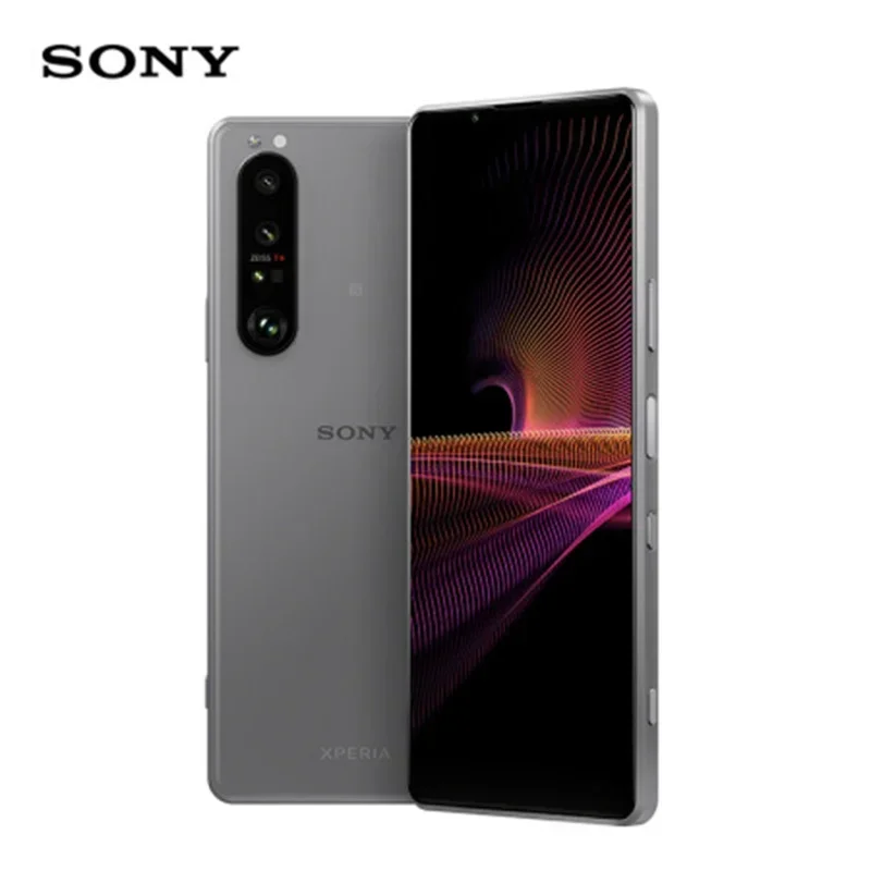 هاتف Sony Xperia 1II 1ii XQ-AT51 AT52 5G بطاقة مزدوجة 6.5 بوصة 12 جيجابايت رام 256 جيجابايت روم سنابدراجون 888 ثماني النواة NFC رباعي الهاتف الخليوي