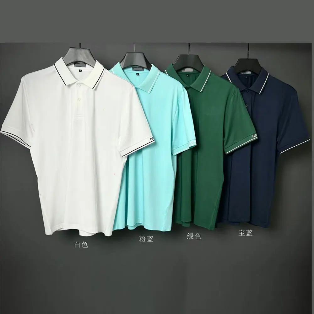 

2026 Spring/Summer Sports New Men's Golf T-shirt, Comfortable, Breathable, Sweating, Free Shipping