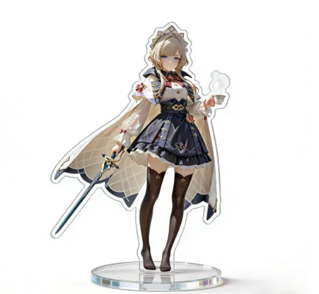 Japanese Anime Genshin Impact Sandrone Acrylic Double-Sided Stand Figure Model Plate Cosplay Collection Desktop Decor Gifts MSGJ