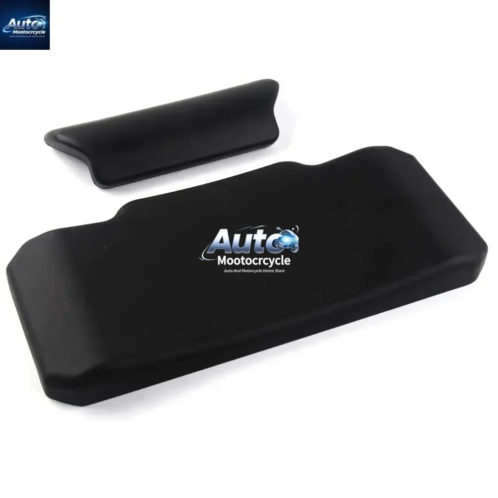

Motorcycle Passenger Backrest Back Pad Universal Self-adhesive Shockproof Moto Rear Top Case Box Luggage Cushion Pad Backrest