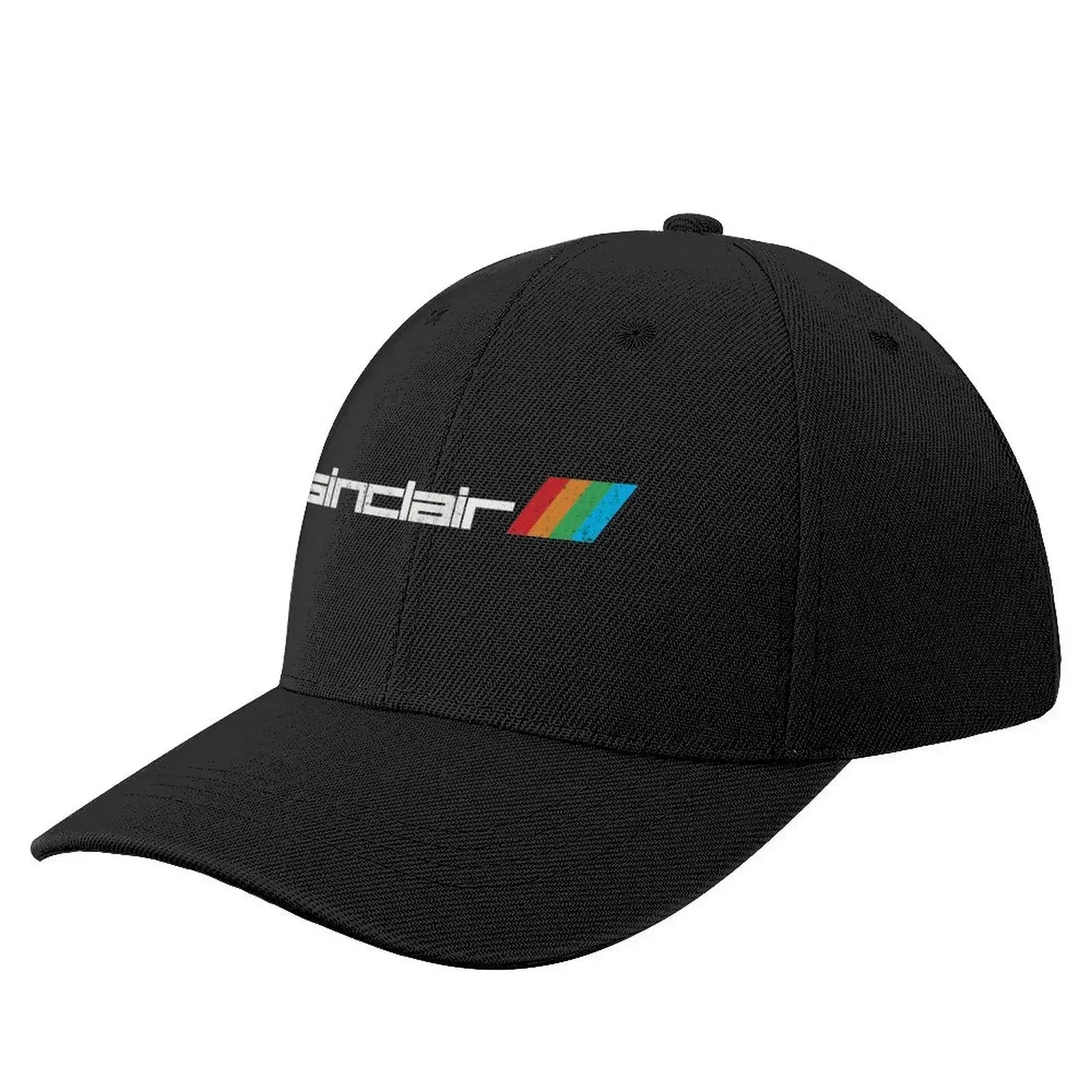 Sinclair (ZX Spectrum) Retro Video Game Company Logo with Weathered Effect Baseball Cap Designer Hat Ladies Men's