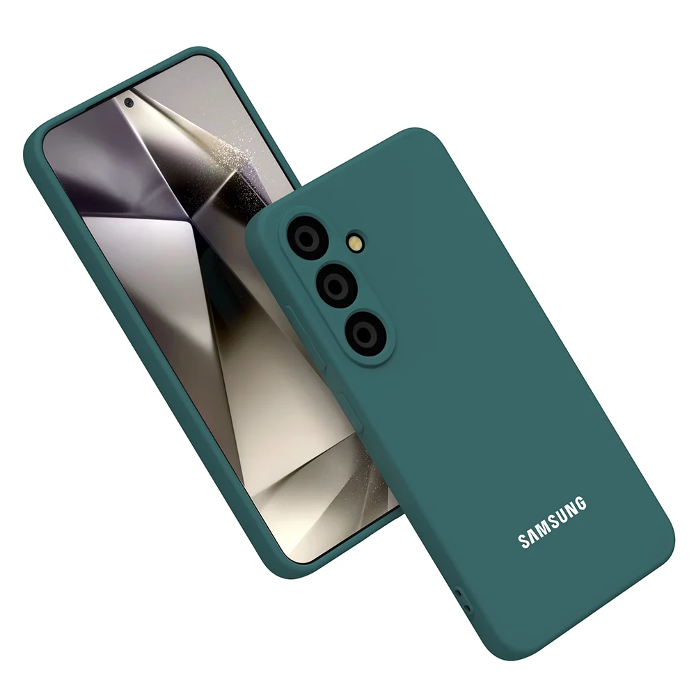 For Samsung Galaxy A56 A36 A26 A16 A06 A55 A14 Case Soft Silicone Silky Touch Liquid Protective Fall