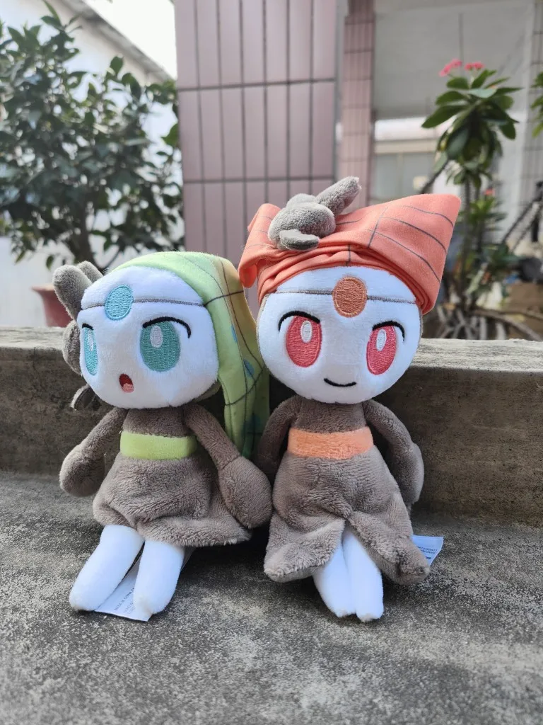 Japanese Genuine Pokemon  Plush Toy Dolls Singing and Dance Movement Meloetta Children Cute Soft Birthday Christmas Gifts