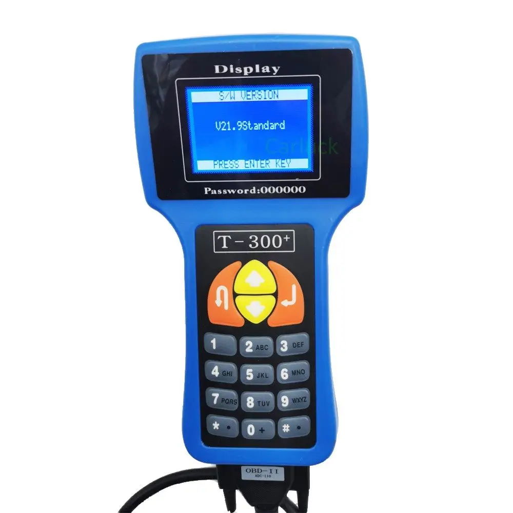 Best T300 Key Programmer English Spanish Optional T300 Auto Key Programmer V21.9 Car Key Maker T300 KEY Code Programmer