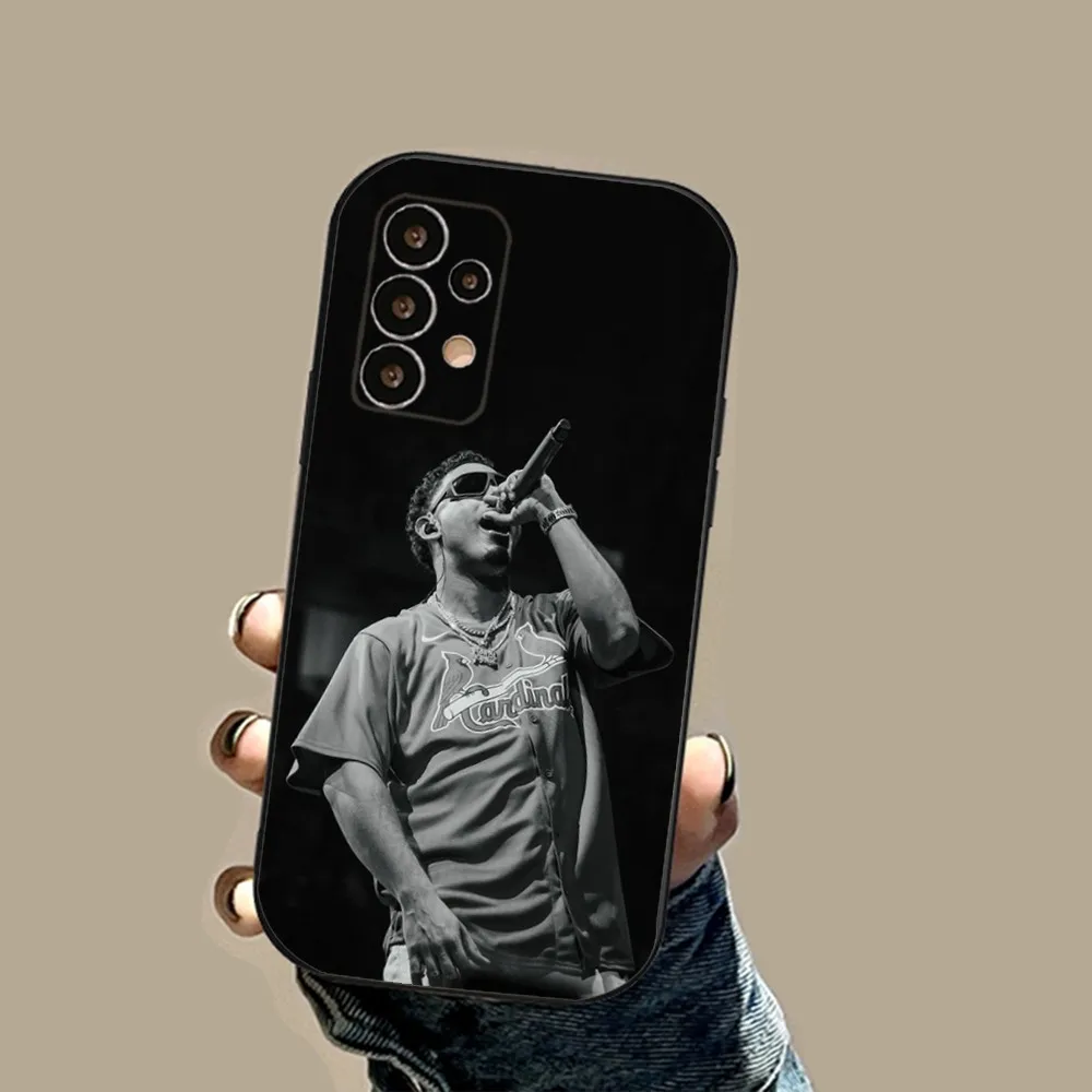 M-Myke T-Towers Rapper Phone Case For Samsung S24,23,23,22,30,21,10,9,Note20 Ultra,Lite,Ultra,5G,Plus,FE,Black Soft Case