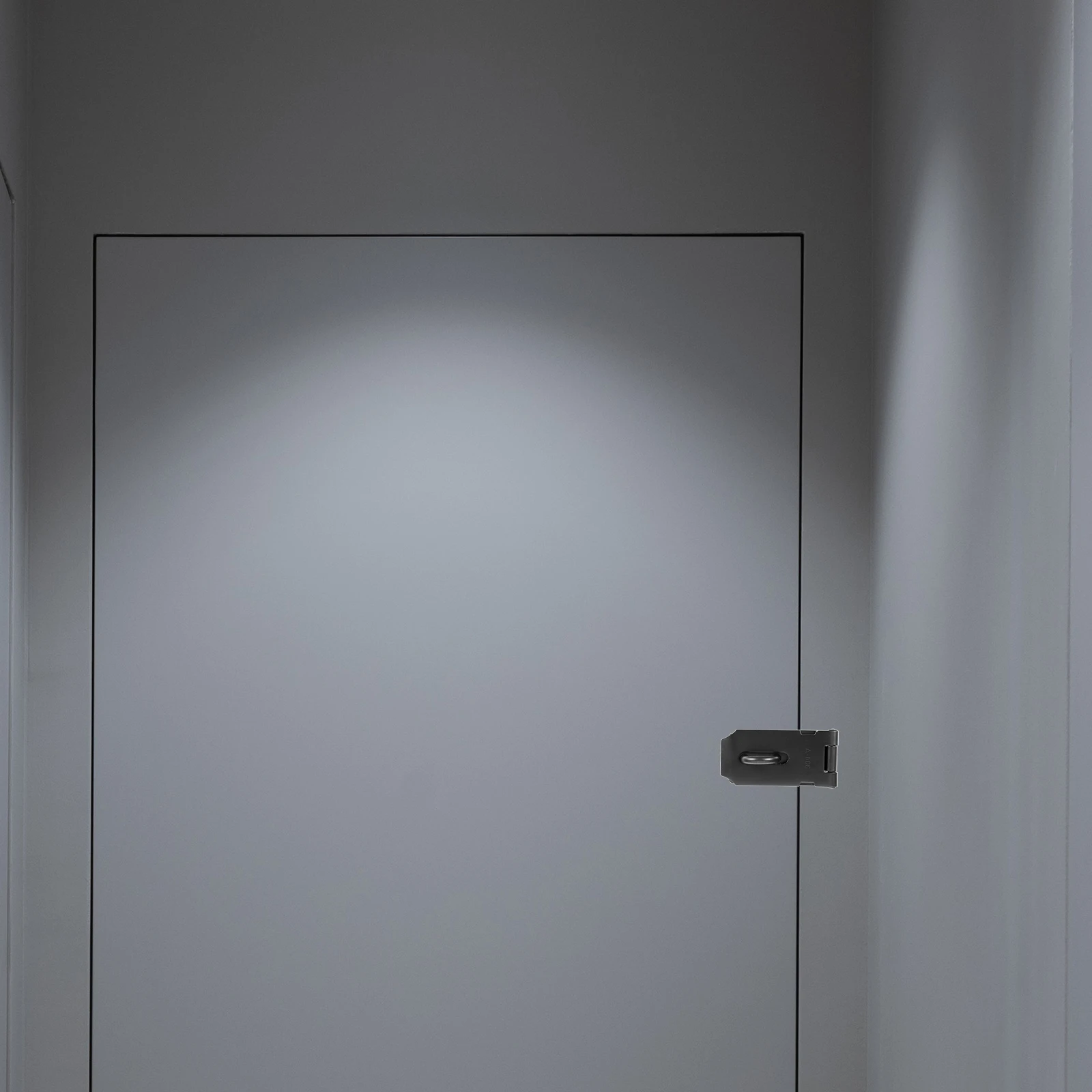 

Black Stainless 3 Inch Cabinet Hasp Multi-function Door Cabinet Lock Compact Hasp Lock Wear-resistant Hardware