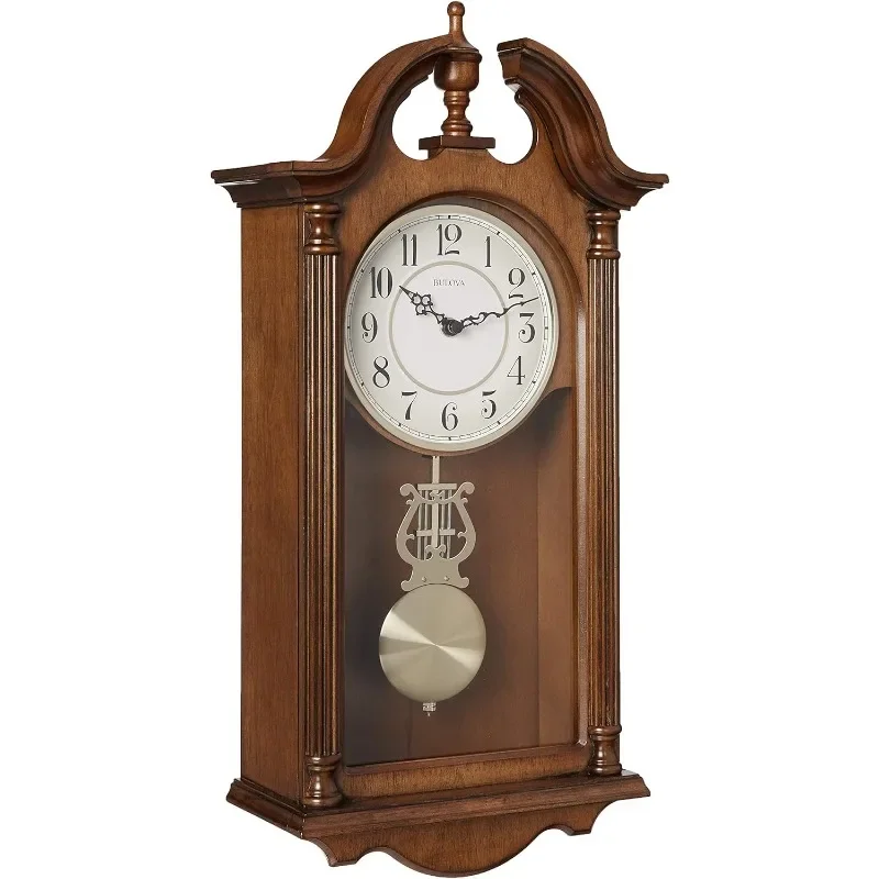 

C1517 Saybrook Wall Clock, Brown Cherry