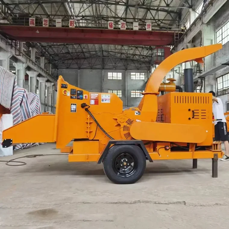 Wood Crusher Pulverizer Hammer Mill Machine Wood Grinder Chipper Shredder Sawdust Powder