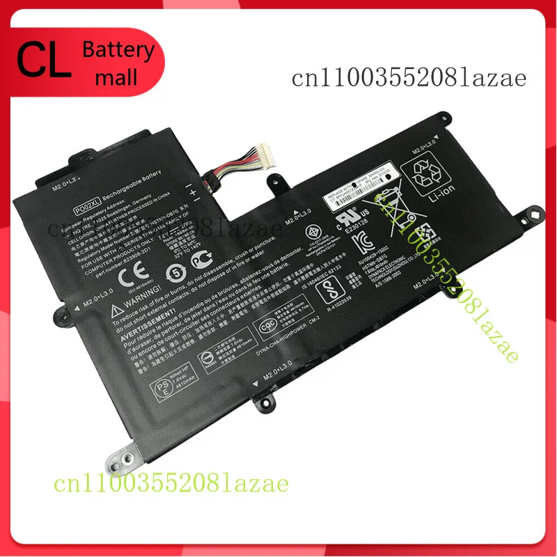 Genuine PO02XL Battery for HP Stream 11-R 11-Y 823908 -1C1 HSTNN-DB7G 824560 -005