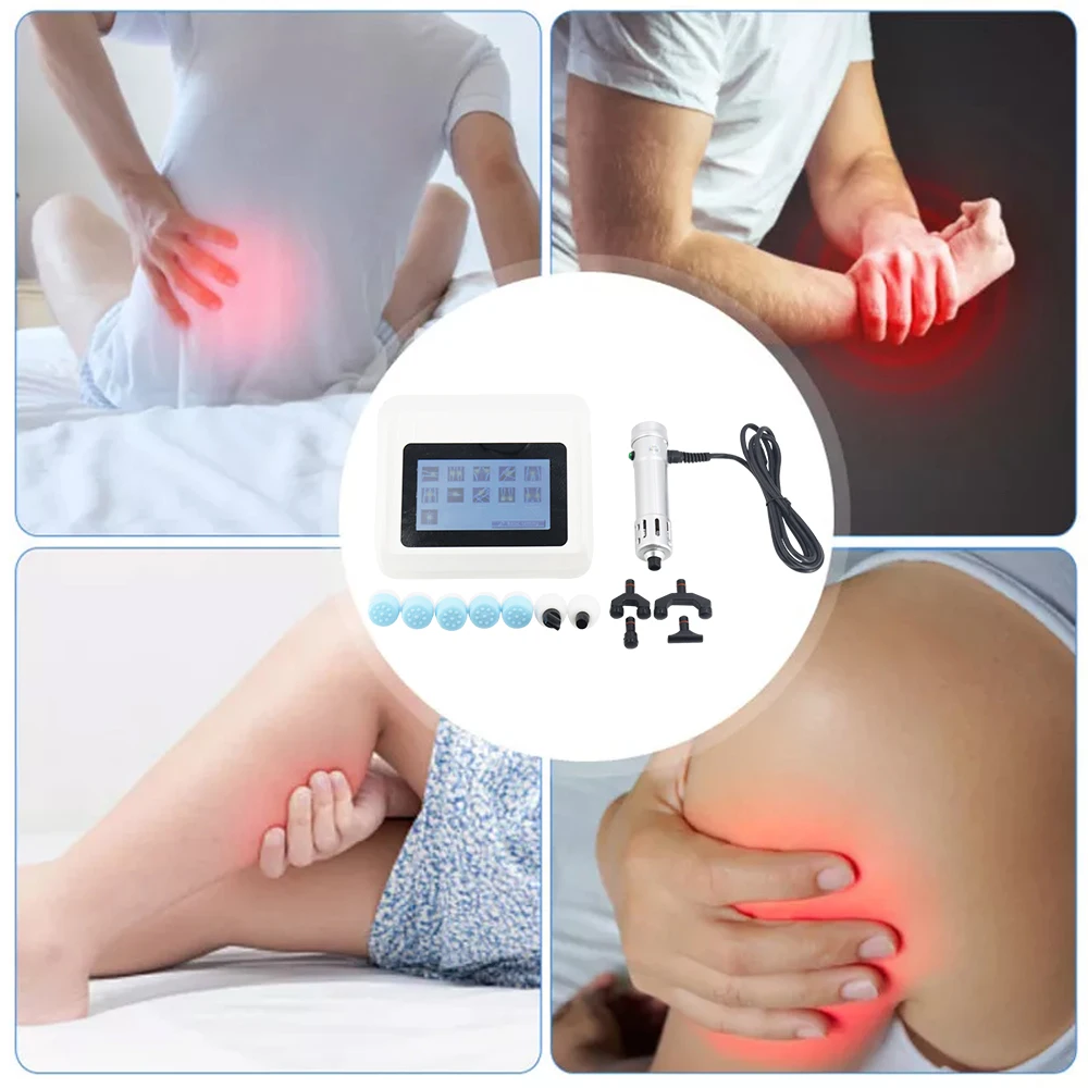 Stoßwellentherapie-Maschine ED-Behandlung lindert effektiv Gelenkschmerzen, Muskelmassage, Chiropraktik-Einstellwerkzeug