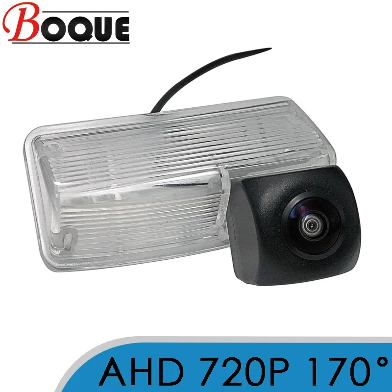 BOQUE 170 Degree 720P HD AHD Car Vehicle Rear View Reverse Camera For Toyota Avensis T250 T270 Alphard Hybrid Premio Vios Soluna