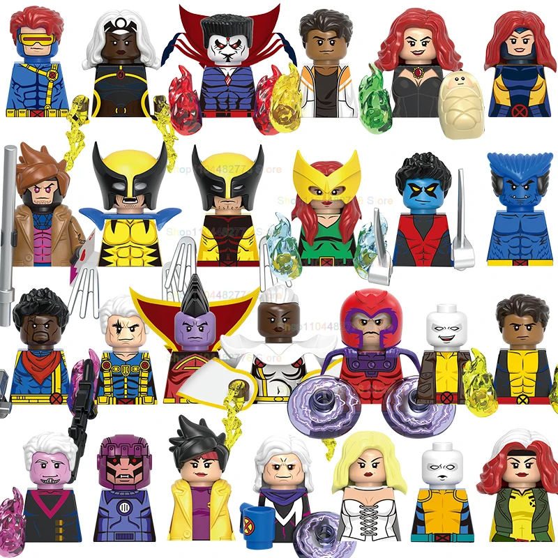 

Blind Box movie Mini Action Figures Building Blocks Hero Figures Assemble Educational Gift Home Display Models Compatible Toys