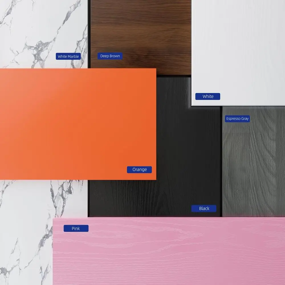 Scrivania compatta 47 con portaoggetti e gancio per cuffie per ufficio domestico e studio