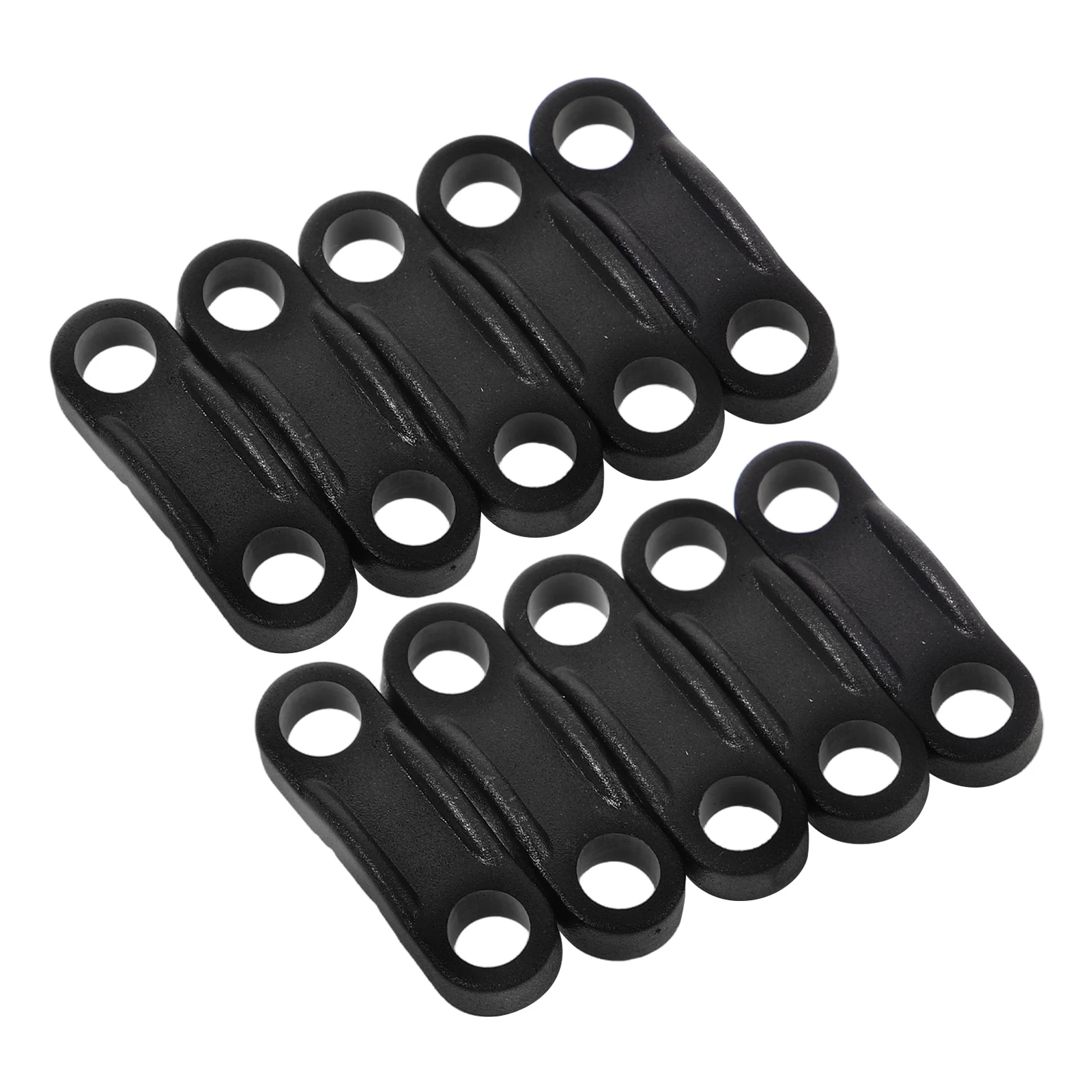 

10pcs Wire Crimping Board Plastic Cable Clips Cords Organizer Pressing Strap Office Electric Fixing Clamps Rope String