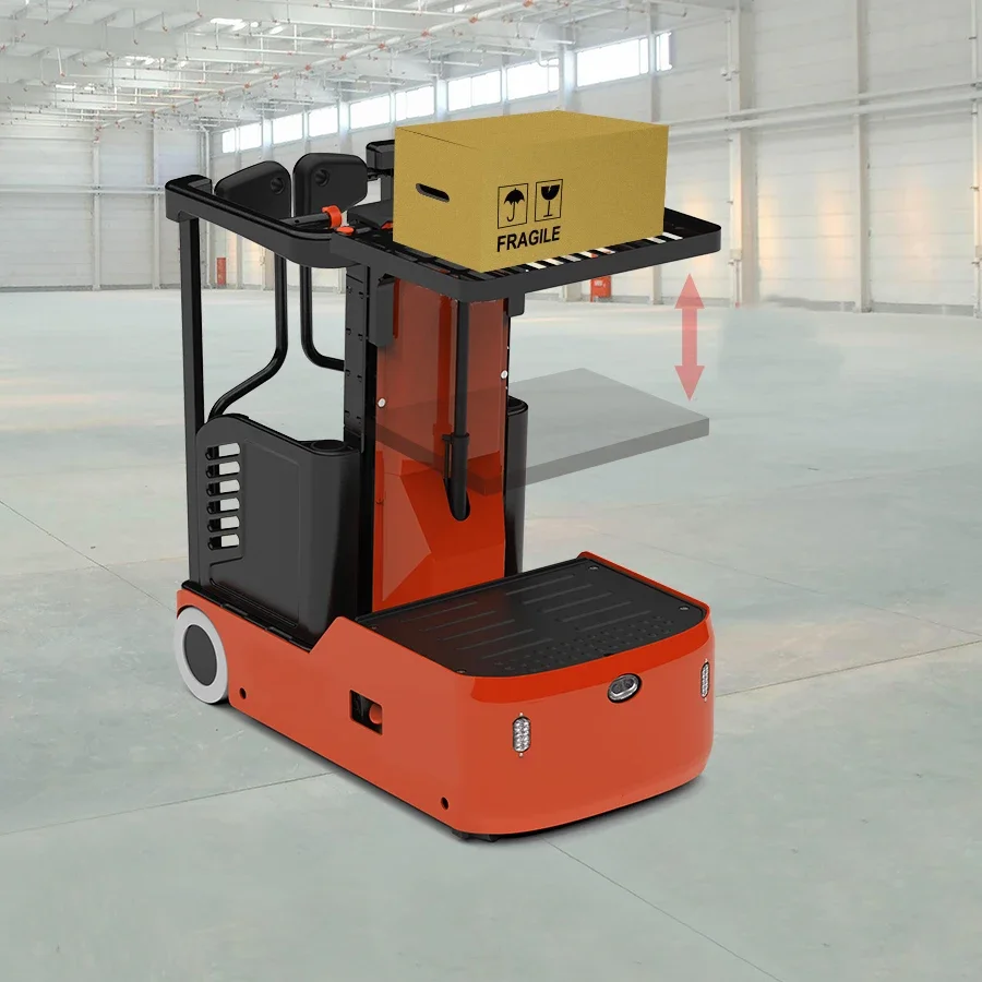 Warehouse Lift with Ce  Electric Order Picker truck custom