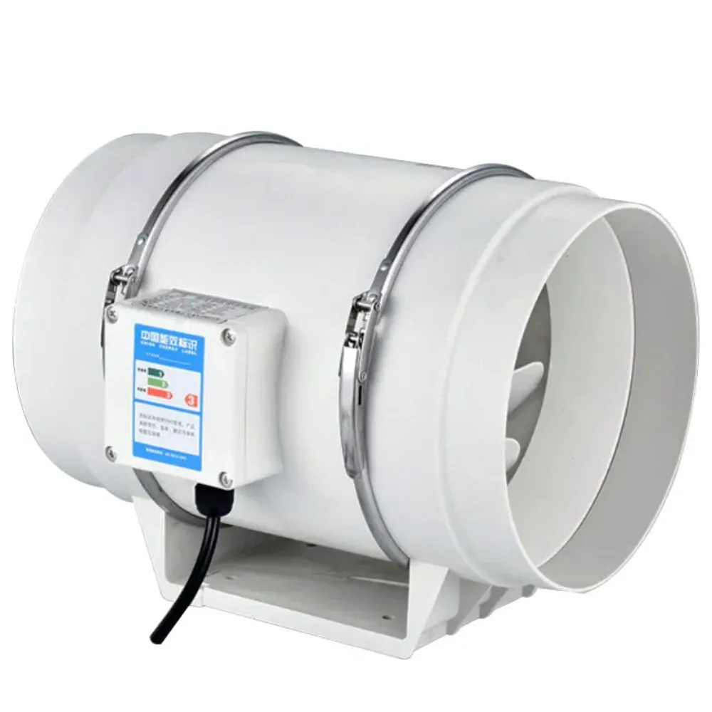 Ventilador conducto tubo en línea para el hogar, Extractor inodoro cocina, flujo Diagonal