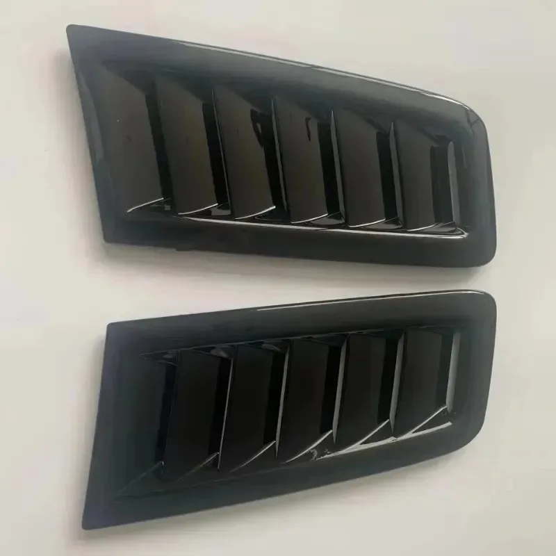 2Pcs High Quality Car Front Vent Hood Vents Universal Bonnet Air Vents Engine Hood Car Exterior Parts for Focus RS MK2 Style