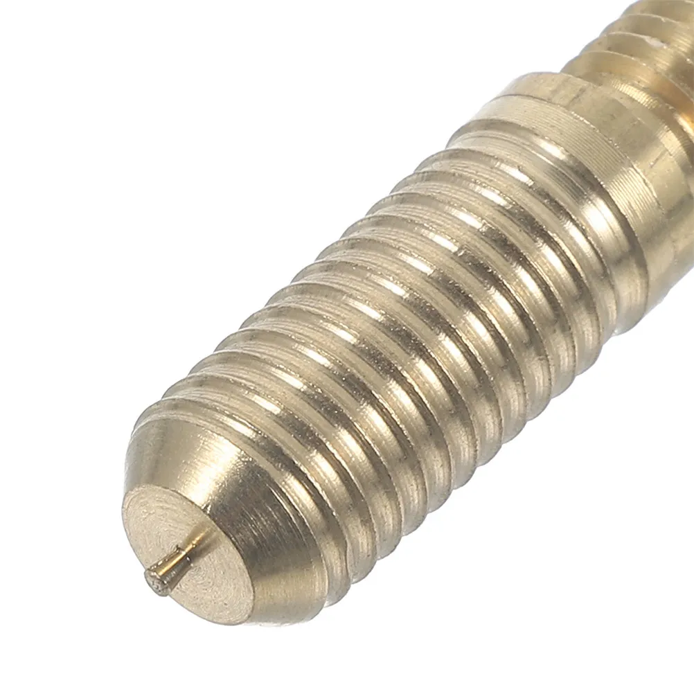 3 Sets Pool Cue Extension Billiard Joint Connecting Screws Snooker Golden Copper