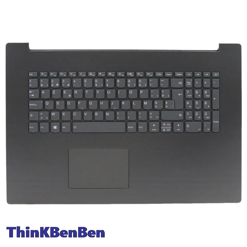 BE Belgian Iron Gray Keyboard Upper Case Palmrest Shell Cover For Lenovo Ideapad 330 17 17ICH 5CB0R48115