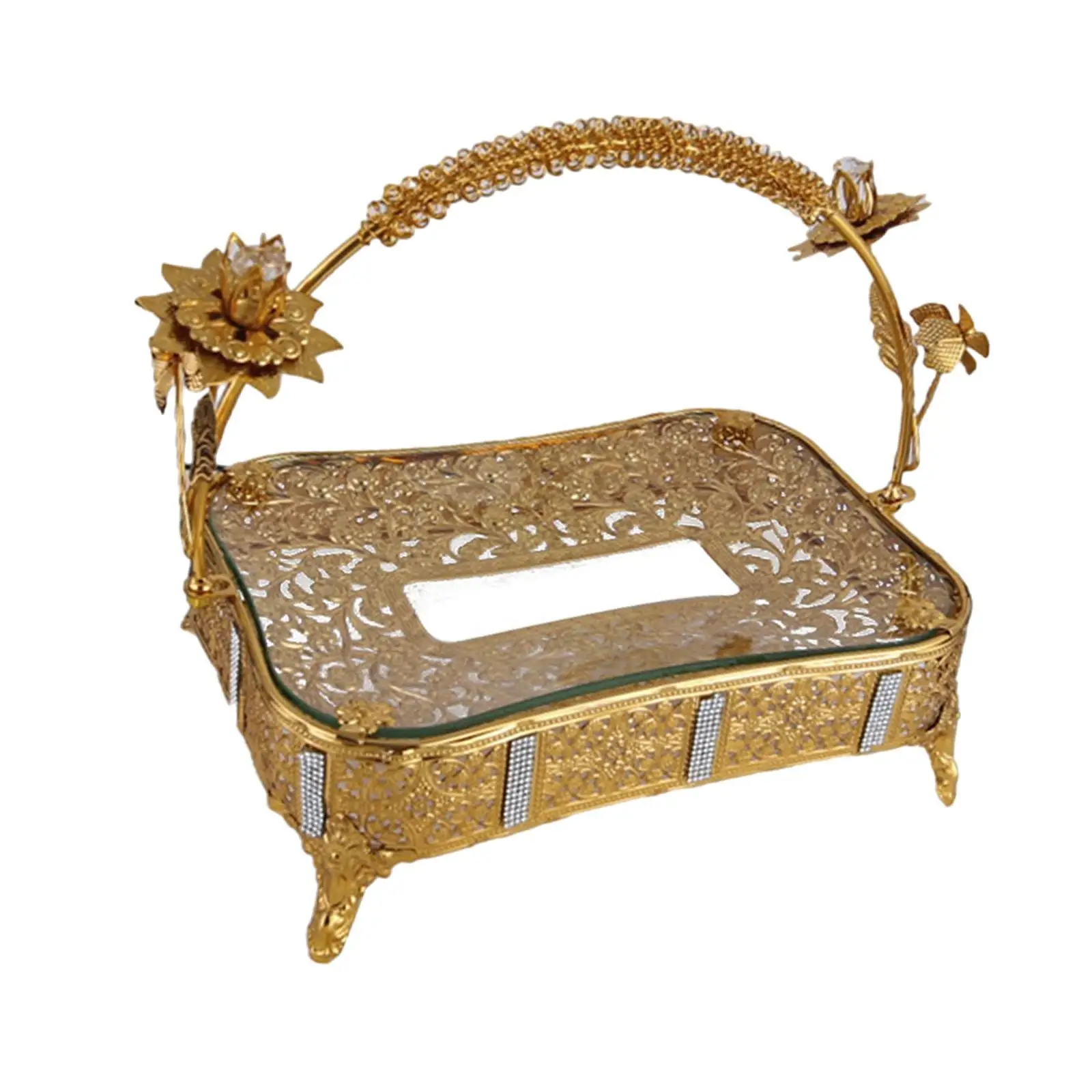 

Fruit Basket Fruit Bowl Table Centerpiece Fruit Stand Storage Tray Serving Tray for Wedding Farmhouse Counter Decoration