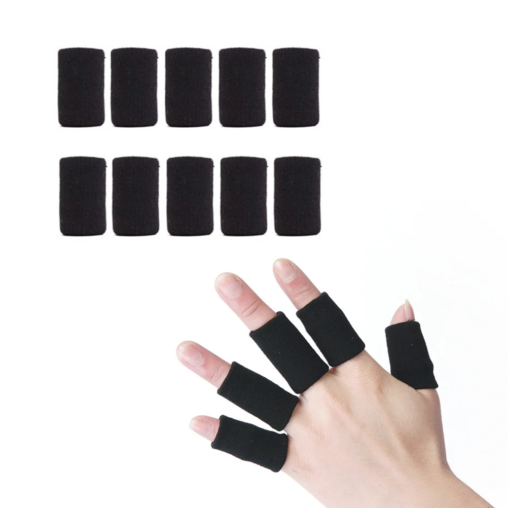 

10 Pieces Sports Protective Gear 400X250X080CM Thumb Braces Finger Protector