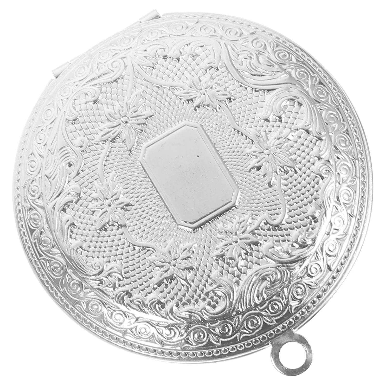 

Silver Tea Box Pendant Vintage Openable Necklace Charm Aromatherapy Cage Tibet Brass Bead Cages Pendant Decor Gift Jewelry