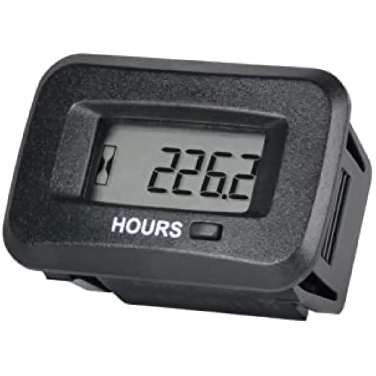 Digital LCD Hour Meter Kit,AC/DC 5V to 277V,Initial Hours Settable,Use for ZTR Lawn Mower Tractor Generator Golf cart Club car